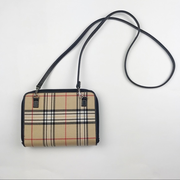 Handbags - Brown/Red Plaid cross body purse🌸